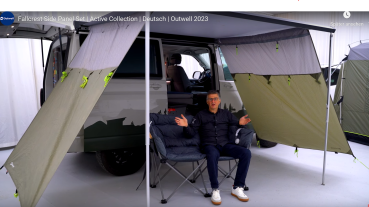 Outwell Seitenplanen montiert